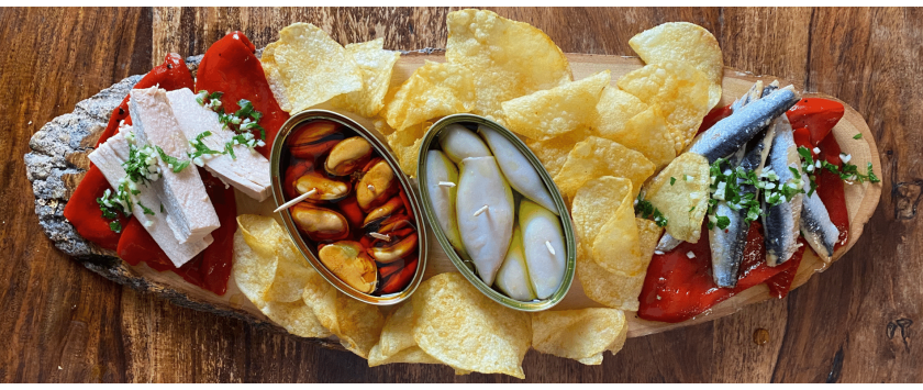 Kaltes Tapas Buffet --- Fish n´Chips ---