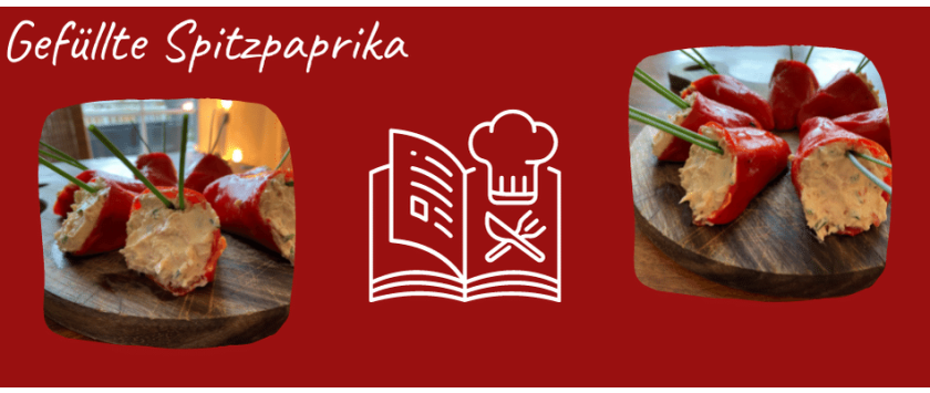 Gefüllte Spitzpaprika