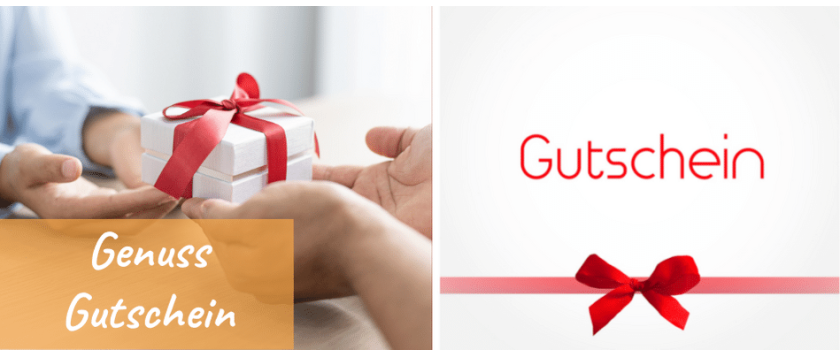 Geschenk Gutscheine