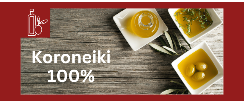 Koroneiki reinsortiges Olivenöl