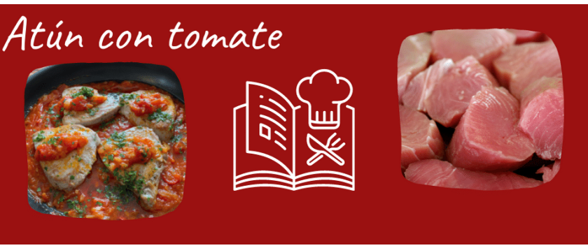 Atún con tomate - Spanisches Thunfischsteak