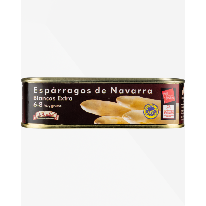 Anko - Espárragos de Navarra - Blancos Extra - 250g