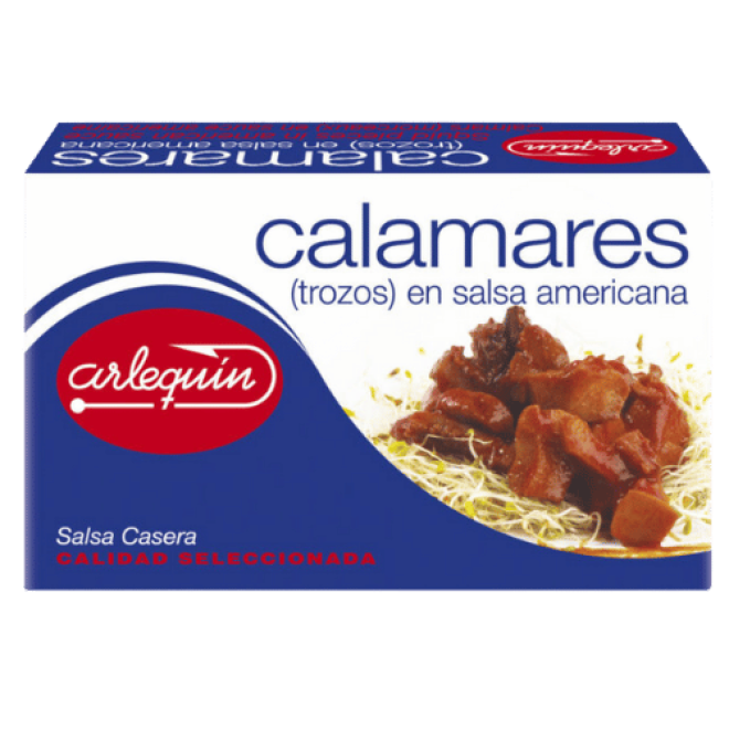 Arlequin - Calamares salsa americana