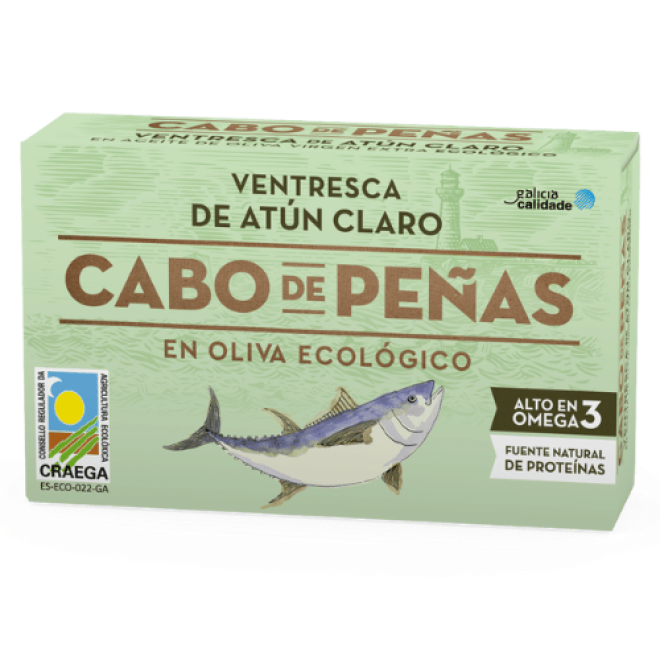 Cabo de Peñas - Ventresca - Thunfisch Bauchfleisch in Bio Olivenöl