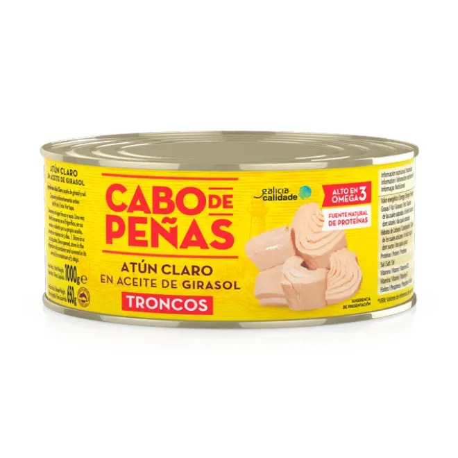 Cabo de Peñas Thunfisch ganze Stücke in Sonnenblumenöl
