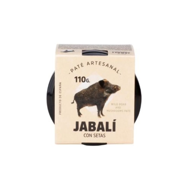Artisan Patés - Paté de Jabalí con Setas