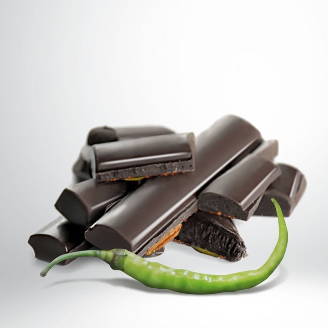 Gorrotxategi - Chocolate Negro 70% con Guindilla de Ibarra