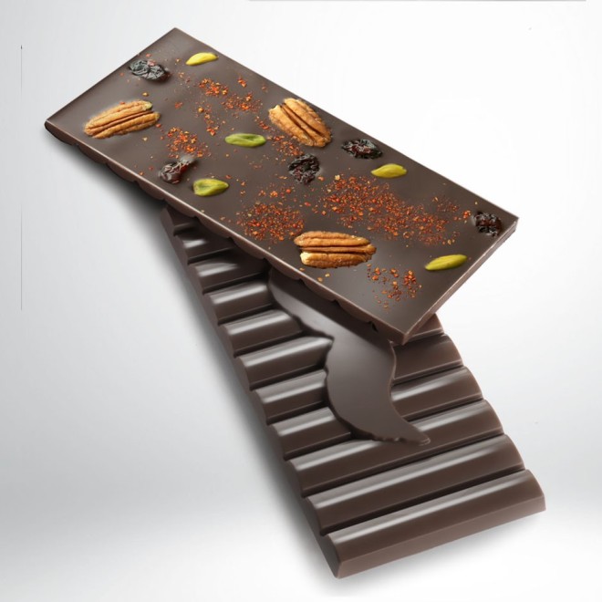 Gorrotxategi - Chocolate Negro 70% con Guindilla de Ibarra