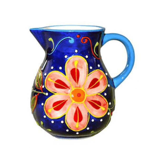 Wasserkaraffe - Jarra Aqua Rosalia - Azul y Azul Claro