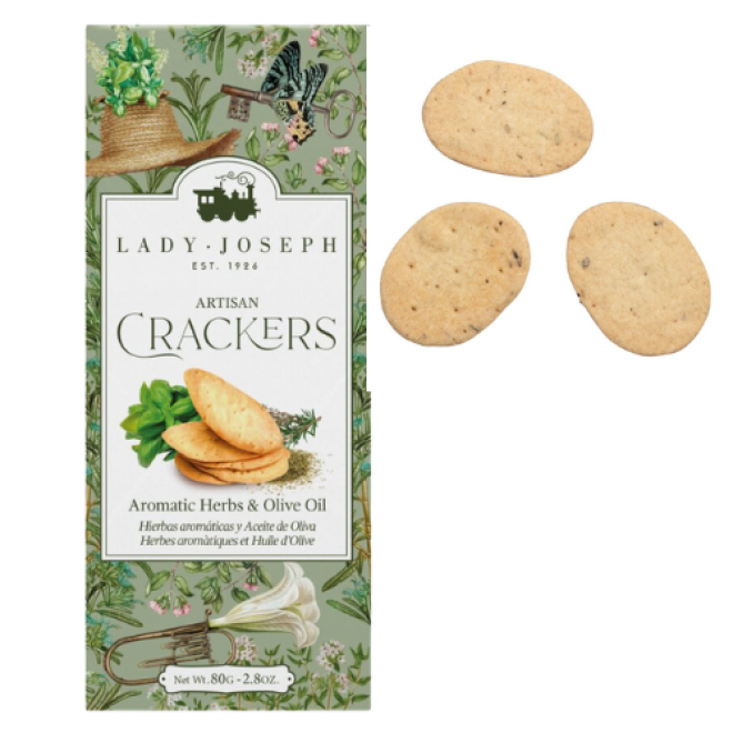 Lady Joseph - Crackers Aromatic Herbs & Olive Oil