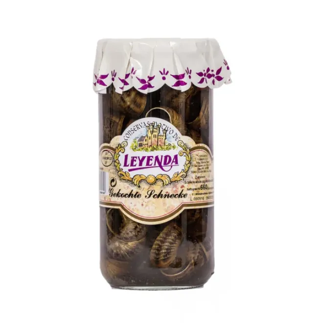 Leyenda - Caracoles al natural - Gekochte Schnecken