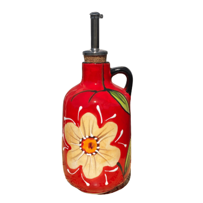 Ölspender für Olivenöl - Aceitera Rosalia - Rojo