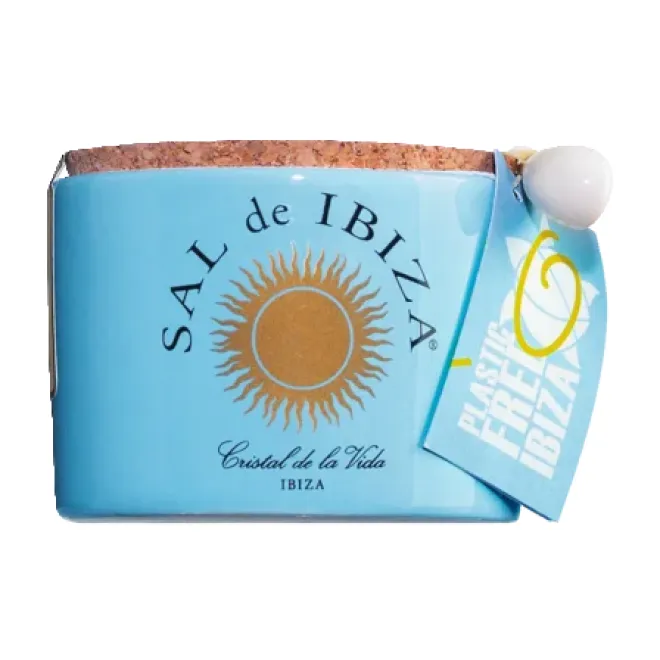 Sal de Ibiza - Fleur de Sel mit schwarzem Knoblauch