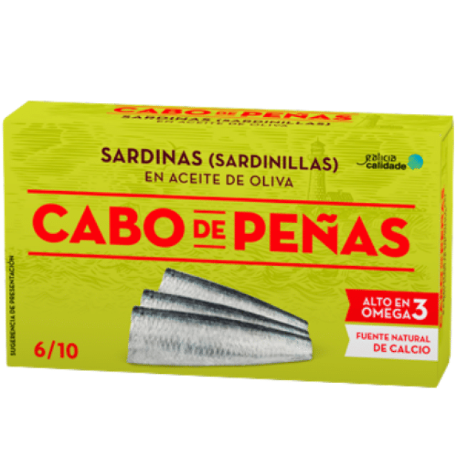 Cabo de Peñas Kleine Sardinen in Olivenöl