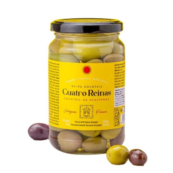 Triana Olivas - Cocktail de Aceitunas - Cuatro Reinas