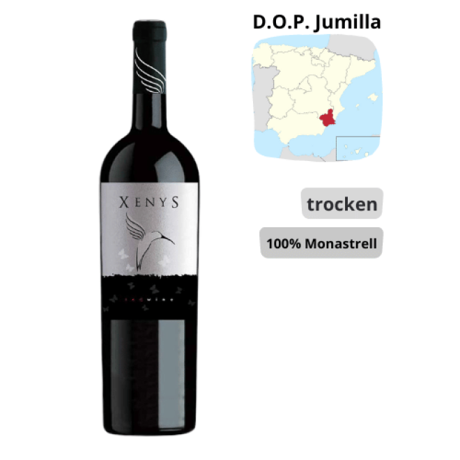 Xenysel - Xenys red wine - Valle Hoya Torres