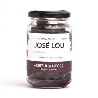 Jose Lou - Schwarze Empeltre Oliven mit Kern