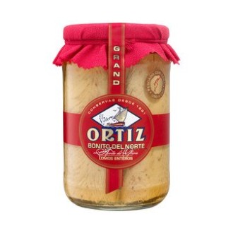 Ortiz - Weißer Thunfisch - Bonito del Norte in Olivenöl - 400g Glas