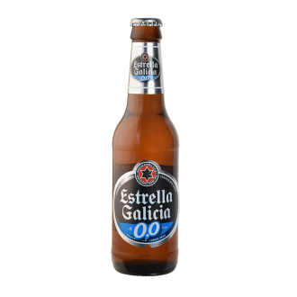Estrella Galicia - Alkoholfrei - Spanisches Bier 0,33l