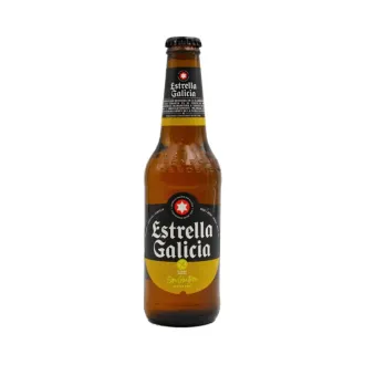 Estrella Galicia - sin Gluten - Glutenfreies Bier 0,33l