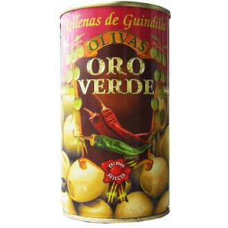 Oro Verde - Rellenas de Guindilla - Oliven mit Pepperonipaste
