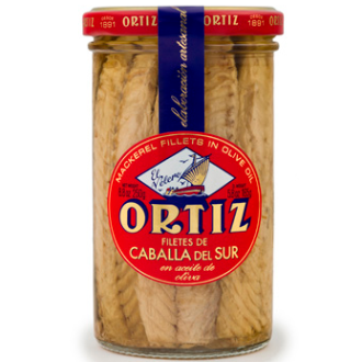 Ortiz - Makrelen in Olivenöl im Glas