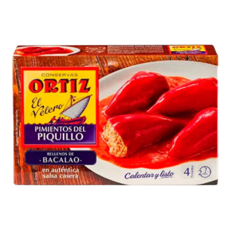 Ortiz - Piquillo Spitzpaprika gefüllt mit Kabeljau