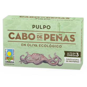 Cabo de Peñas - Pulpo - Oktopus in Bio-Olivenöl