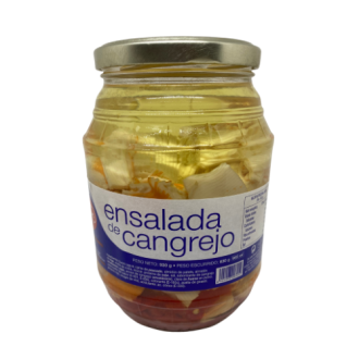 Arlequin - Ensalada de cangrejo - Surimi Krebssalat - großes Glas