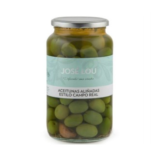 Jose Lou - Grüne Campo Real Oliven mit Kern - 500g