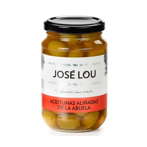 Jose Lou - Grüne Oliven mit Kern a la abuela