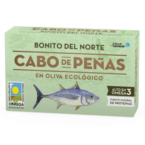 Cabo de Peñas - Bonito del Norte - Weißer Thunfisch in Bio-Olivenöl