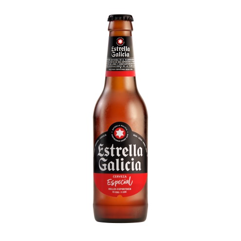 Estrella Galicia - Spanisches Bier 0,33l