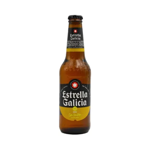 Estrella Galicia - sin Gluten - Glutenfreies Bier 0,33l