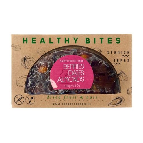 Healthy Bites - Früchtebrot mit roten Beeren & Mandeln