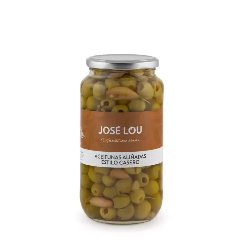 Jose Lou - Grüne Manzanilla Oliven - nach Hausmanns Art - Estilo Casero