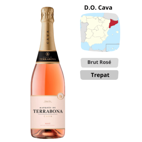 Josep Masachs - Marques de Terrabona - Cava Brut Rosé