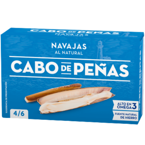Cabo de Peñas - Navajas - Schwertmuscheln in Salzwasser