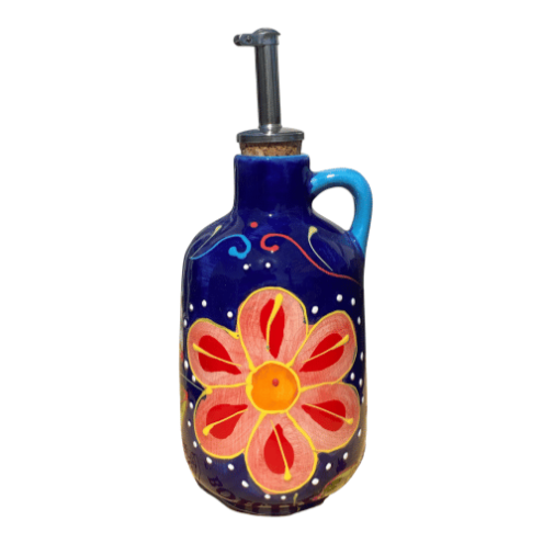 Ölspender für Olivenöl - Aceitera Rosalia - Azul y Azul Claro