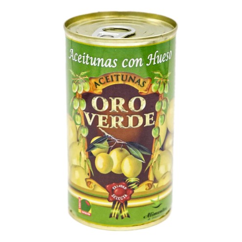 Oro Verde - Aceitunas con Hueso - Grüne Oliven mit Kern