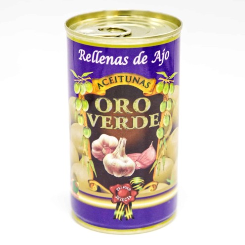 Oro Verde - Rellenas de Ajo - Oliven mit Knoblauchpaste