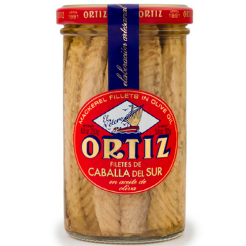 Ortiz - Makrelen in Olivenöl im Glas