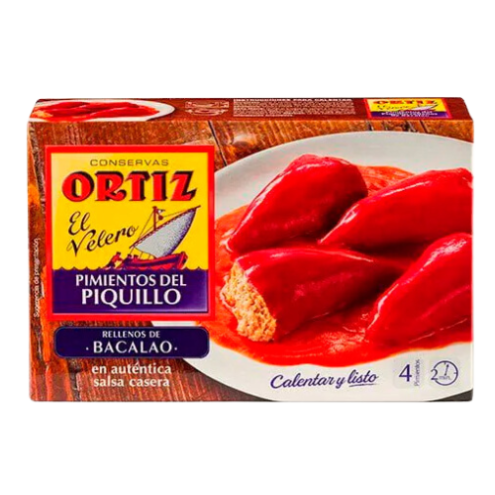 Ortiz - Piquillo Spitzpaprika gefüllt mit Kabeljau