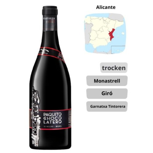 Celler La Muntanya - Paquito Chocolatero - 2017