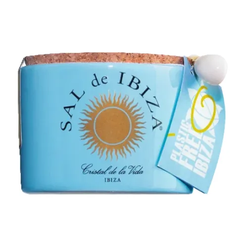 Sal de Ibiza - Fleur de Sel mit schwarzem Knoblauch