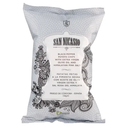 San Nicasio - Kartoffelchips mit schwarzem Pfeffer