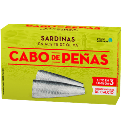 Cabo de Peñas - Sardinas - Sardinen in Olivenöl - pikant