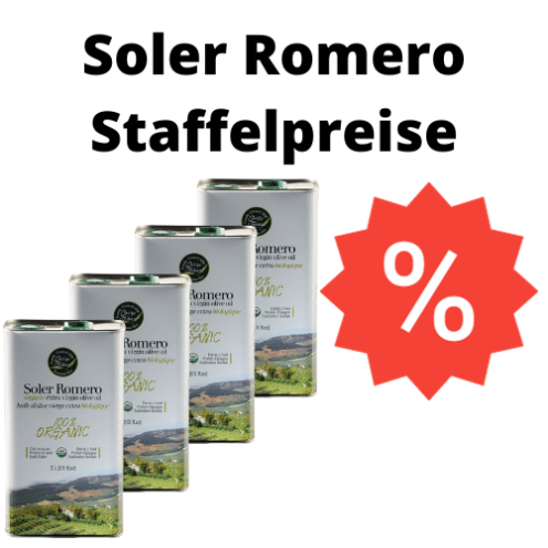 Soler Romero - Picual - BIO Olivenöl Nativ Extra 3 l