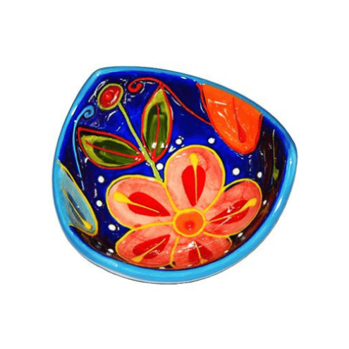 Tapas Schälchen - Cuenco de 3 Picos Rosalia - Azul y Azul Claro