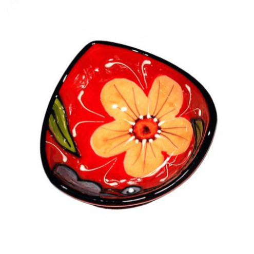 Tapas Schälchen - Cuenco de 3 Picos Rosalia - Rojo